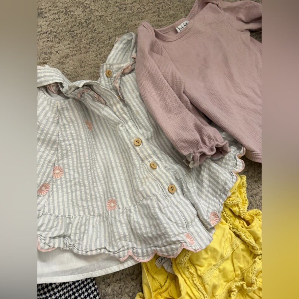 Lot of baby clothes 24 months dress skirts top pants Nicole miller polo sets - Picture 12 of 16